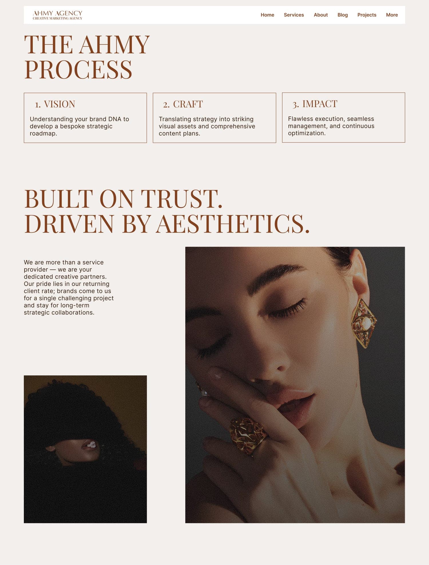 Process and trust section
